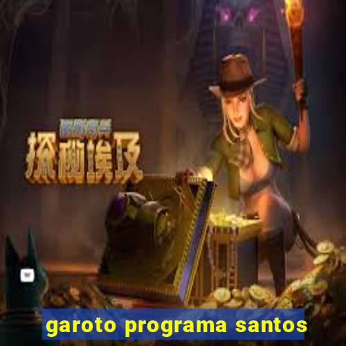 garoto programa santos